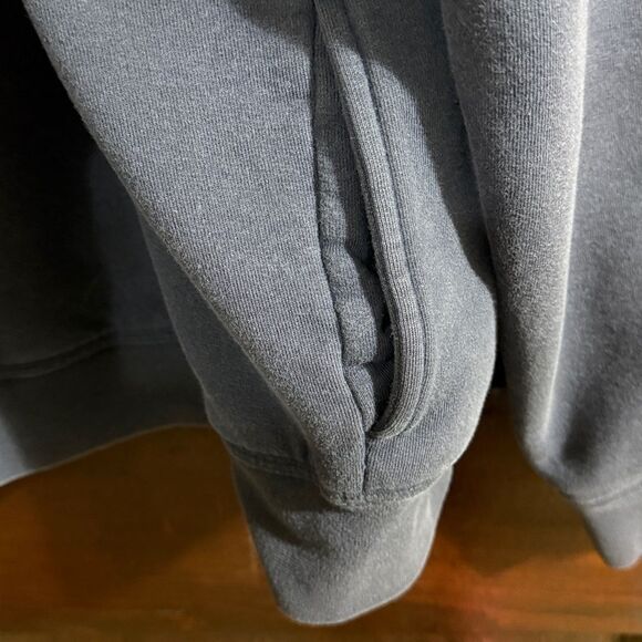 LL. Bean Men's Large Jacket Fleece Lined Full Zip Workwear Rugged Katahdin Blue - Picture 6 of 7